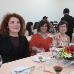Las académicas María Jesús Tapia, Erna Navarrete y Silvia Gómez.